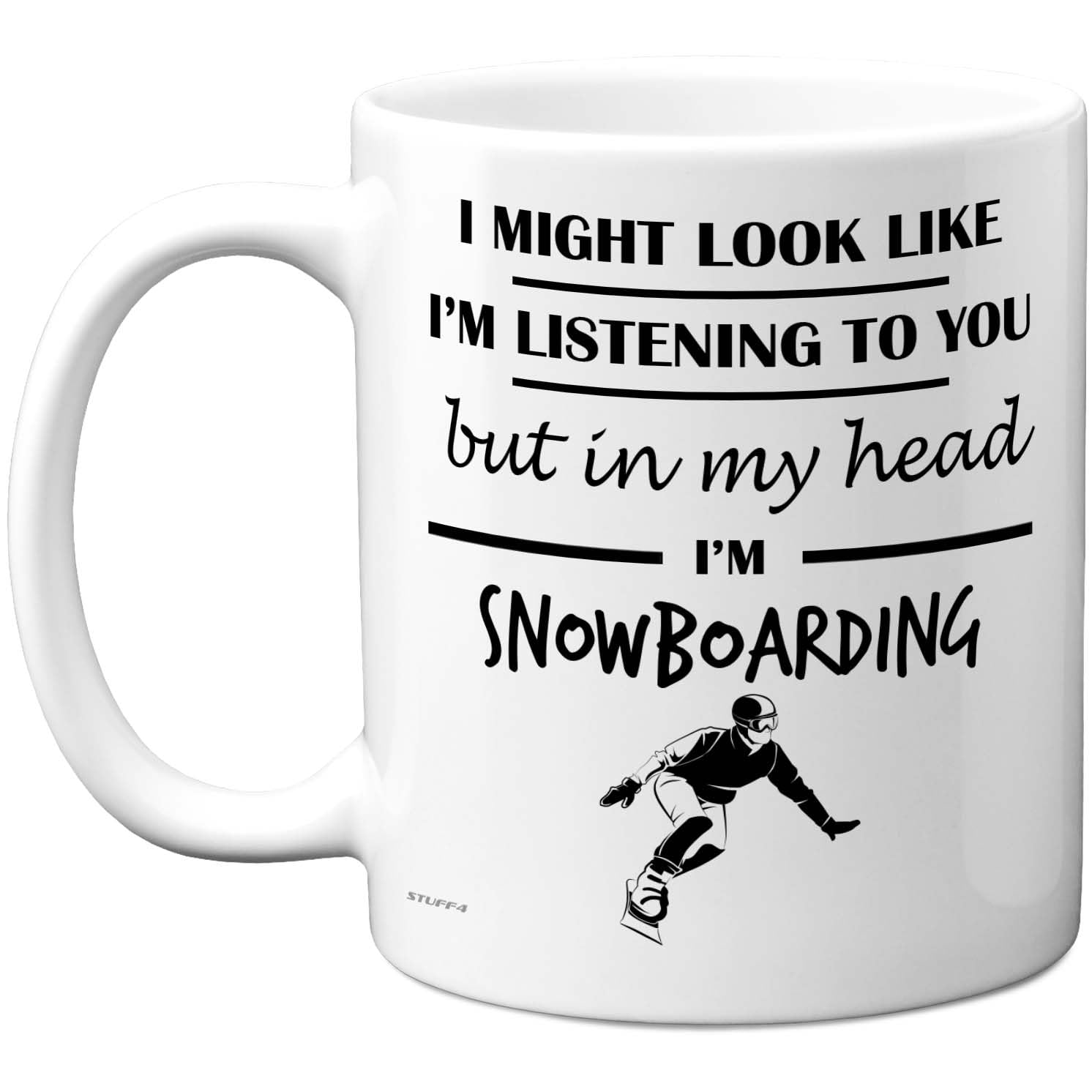 Stuff4 Snowboarding, in My Head Mug