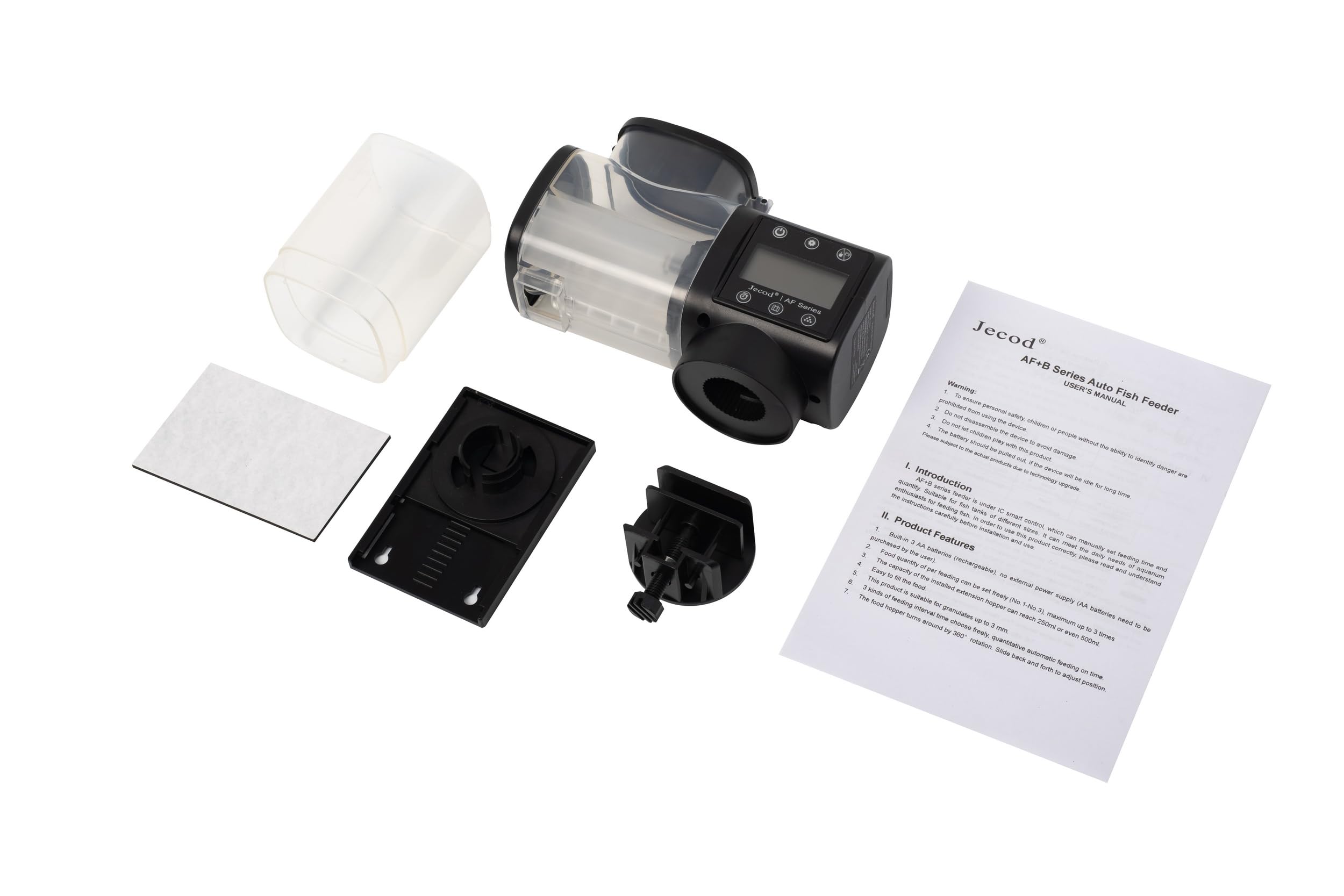 Jebao Automatic Fish Feeder for Aquarium, Battery-Operated (AF-500) - image 4