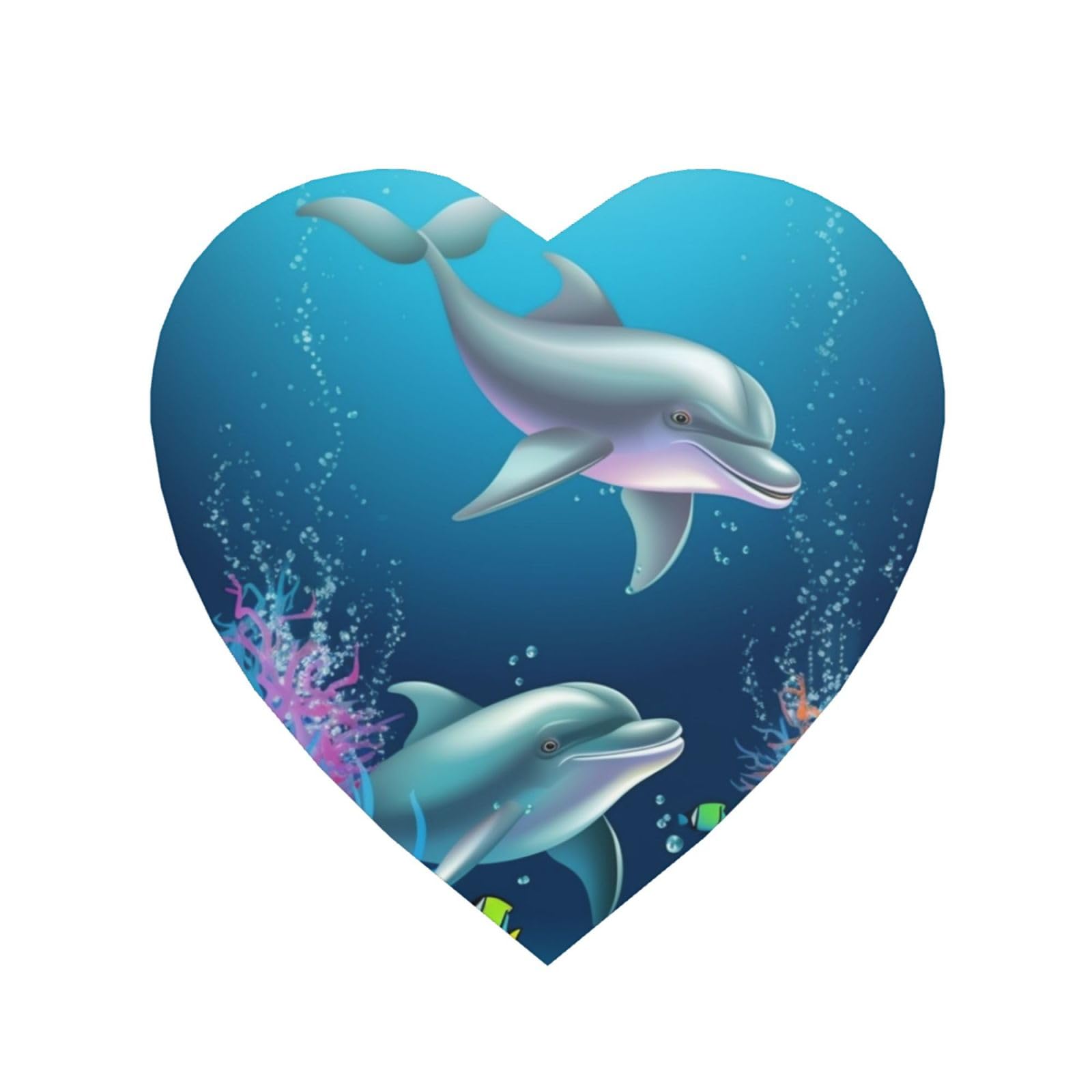 Dolphin and Fish Fridge Magnets Small Strong Refrigerator Magnets Cute Decorative Magnets Fridge Sticker Office Magnets for Fridge, Whiteboard, Kitchen Accessories