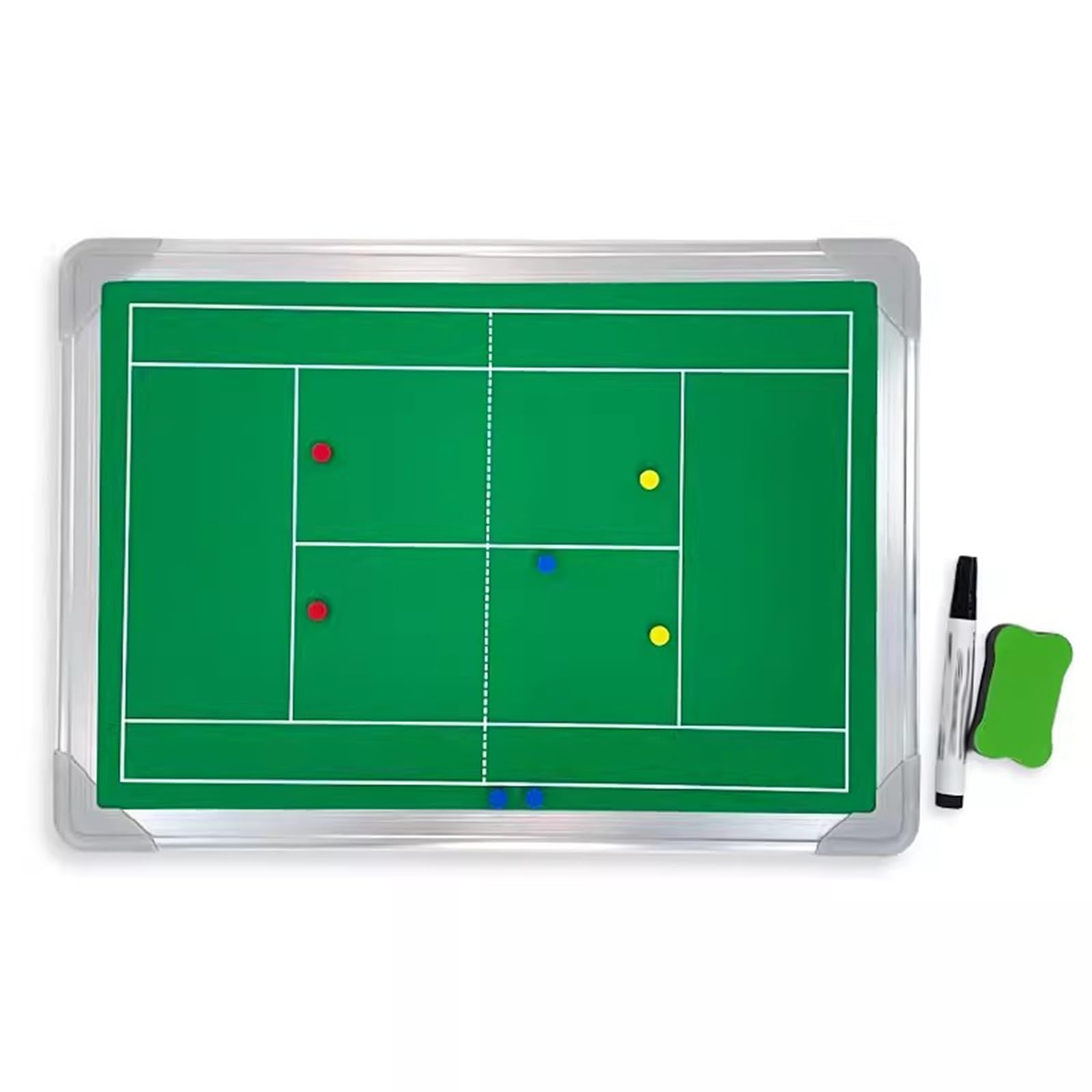 Lavagna Tattica Allenatore Tennis, Lavagna Tennis Allenatore, Facile da Scrivere, con Borsa per Il Trasporto, Ideale per Competizioni e Allenamenti