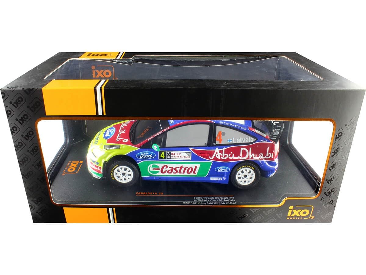 Ixo Model RAM349 Peugeot 207 N.17 YPRES 2008 1:43 Auto Rally