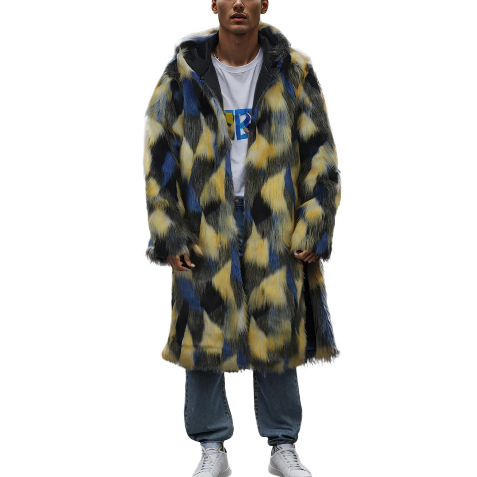 TYUIOP Giubbotto Primaverile Uomo Ofertas del Giorno Giacca Pelle Uomo Lunga Giacca Bomber Uomo Invernale, Design Classico, Giubbotto Imbottito, Aderente E vestibilità Ottimale, Giubbino Casual