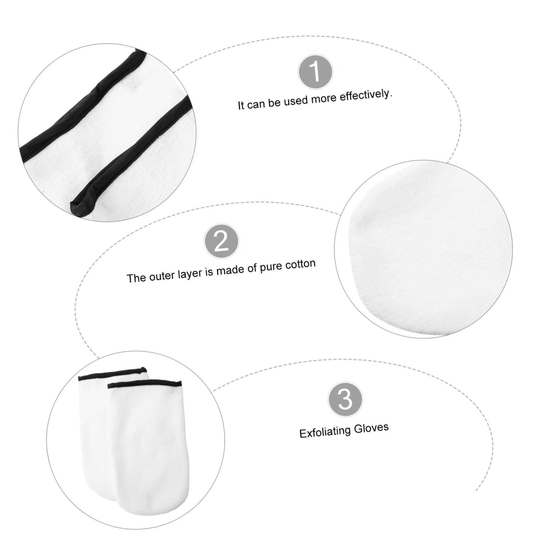 FRCOLOR 6paare Paraffin Wax Pflegehandschuhe Und Socken Feuchtigkeitsspendende Hand Und Fußmasken Für Spa Und Zuhause Für Hautpflege Und Maniküre