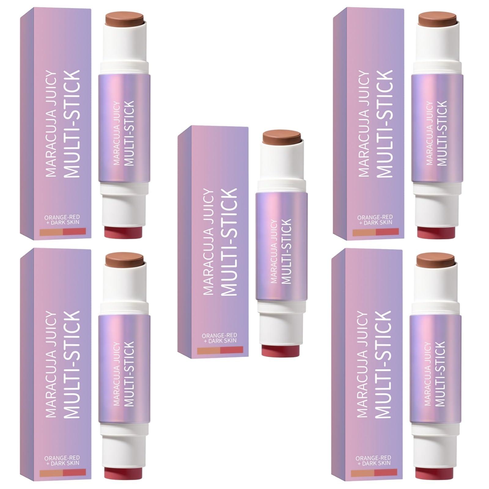 blushAdjusting Blush Sticks, Stick Blush Cream for Cheeks andLong Lasting, Moisturizing,