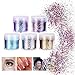 Produktbild 5 Farbe Glitzer Kosmetik Sechsecke Glitter Paillette Funkelnde Dekoration Glitter Haare und Nägel,Make-Up Paillette für Musik Festival Masquerade Halloween Party Weihnachten Ball