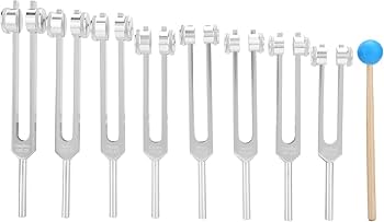 Amazon | ハンマー付き音叉、医療用8音叉音叉、リラクゼーションのため