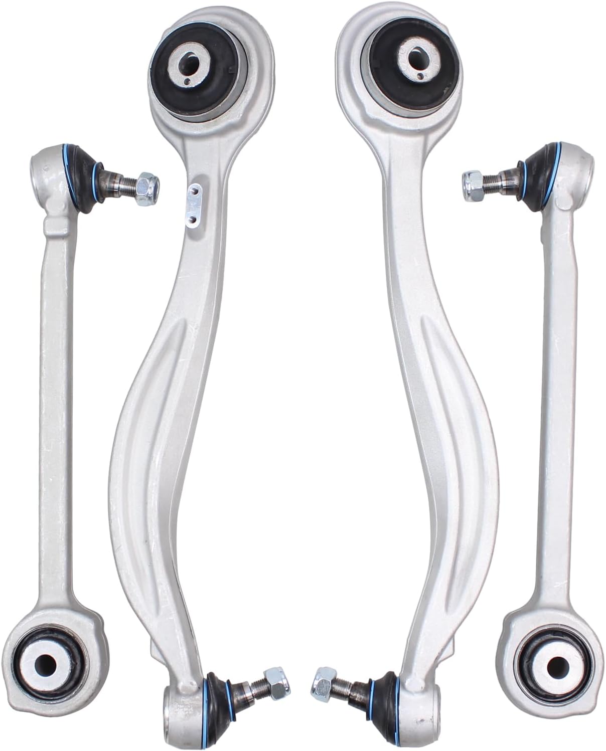 4Pcs Front Left Right Lower Suspension Control Arm with Ball Joint for Mercedes-Benz GLK250 2013-2015, GLK350 2010-2015