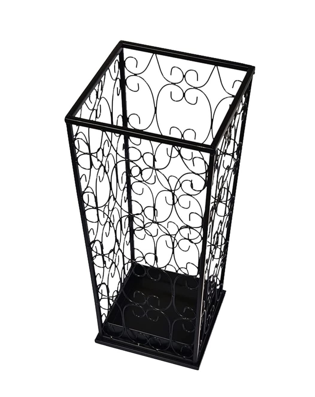 CVdrtyED Stand Organizer Metal Umbrella Stand Entryway Decorative Freestanding Rack Organizer Space Saving Cane Walking Stick Holder Hallway Entryway