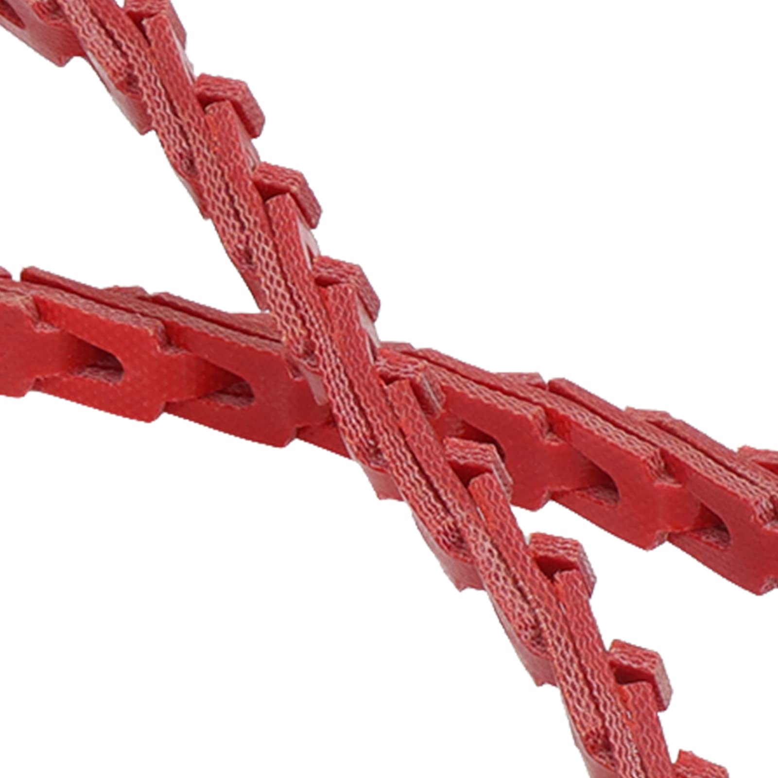 Cinghia trapezoidale Power Twist in materiale composito in poliuretano e poliestere Tipo A Componente di trasmissione a collegamento regolabile - Lunghezza 5 piedi - per macchine