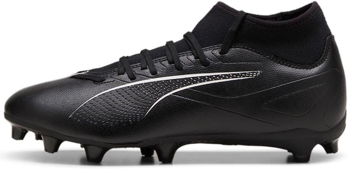 PUMA Ultra 5 Play+ FG/AG Men's Shoes Soccer Boots (Puma Black Puma White, US Footwear Size System, Adult, Men, Numeric, Medium, 10)