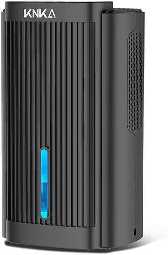 Deshumidificador, tanque de agua de 95 onzas, (1000 pies cuadrados), deshumidificador silencioso para sótano, baño, RV, armario, dormitorio con