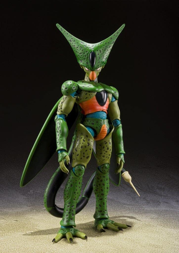 TAMASHII NATIONS - Dragon Ball Z - Cell First Form, Bandai Spirits S.H.Figuarts Action Figure