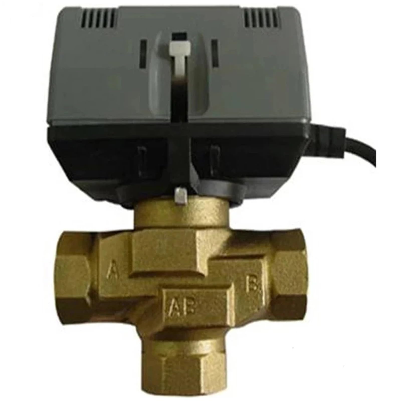 Vanne à trois voies G3/4 actionneur électrique 220V pour régulateur de zone de chauffage