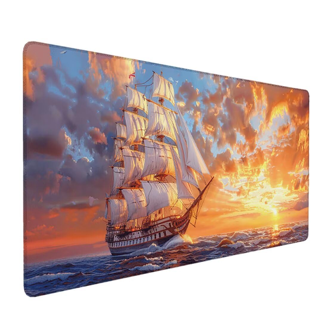 Podkładka pod mysz / duża podkładka pod mysz, 1200 x 600 x 3 mm, podkładka pod mysz Xl, podkładka na biurko, zwiększona precyzja i prędkość, gumowa podstawa zapewnia stabilny chwyt na gładkich