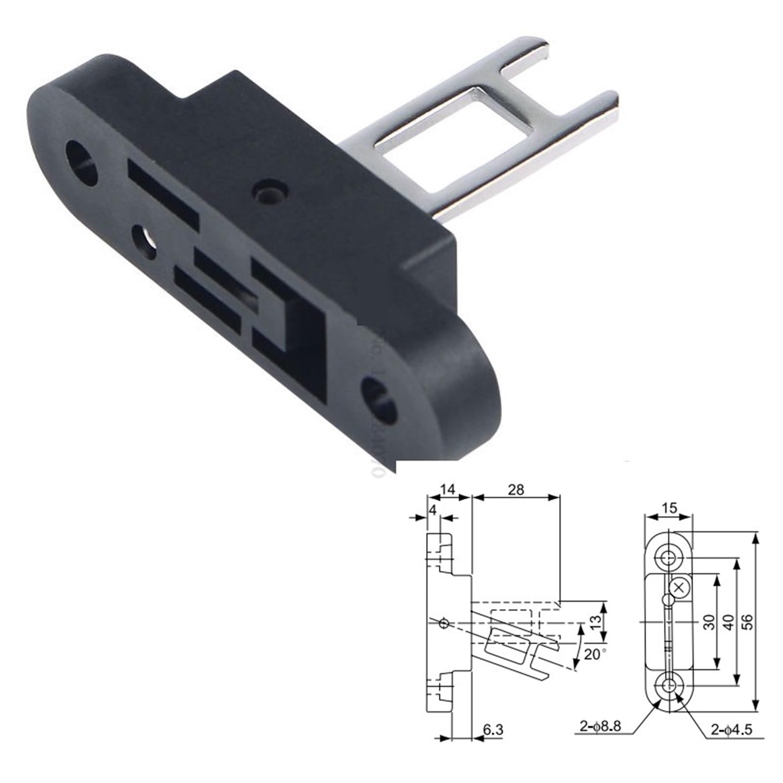 1 interruptor de bloqueo de puerta CZ93-K1 K2 K3 Herramienta de actuación directa (Key3)