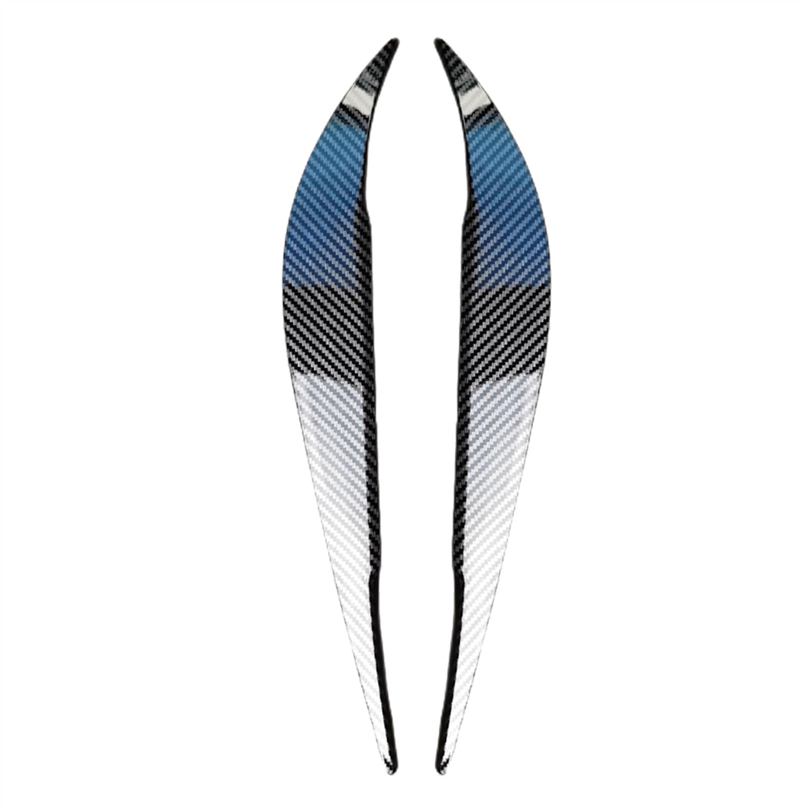 ABS Headlight Eyebrows Eyelid Sticker for 4 Series F32 F33 F36 F82 F83 M4 420d 420i 425d 430i 435i 2013-2021(Carbon Look)