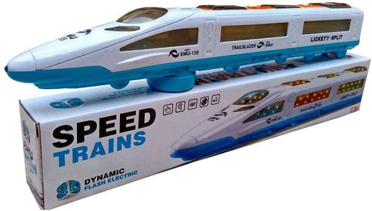 Toykart Emu Speed Train for Kids with 3D Lights & Music (B086X4B3CZ) Amazon Price History, Amazon Price Tracker