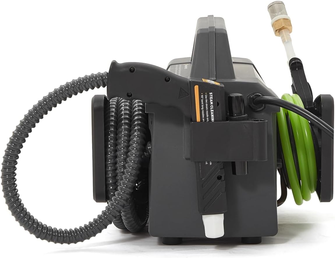 5-in-1 High Pressure Steam Cleaner, Portable Commercial Steamer for Grout, Tile, Car & Home Cleaning, 6 Bar High Heat Multi-Surface Cleaner, 2200W, 110V
