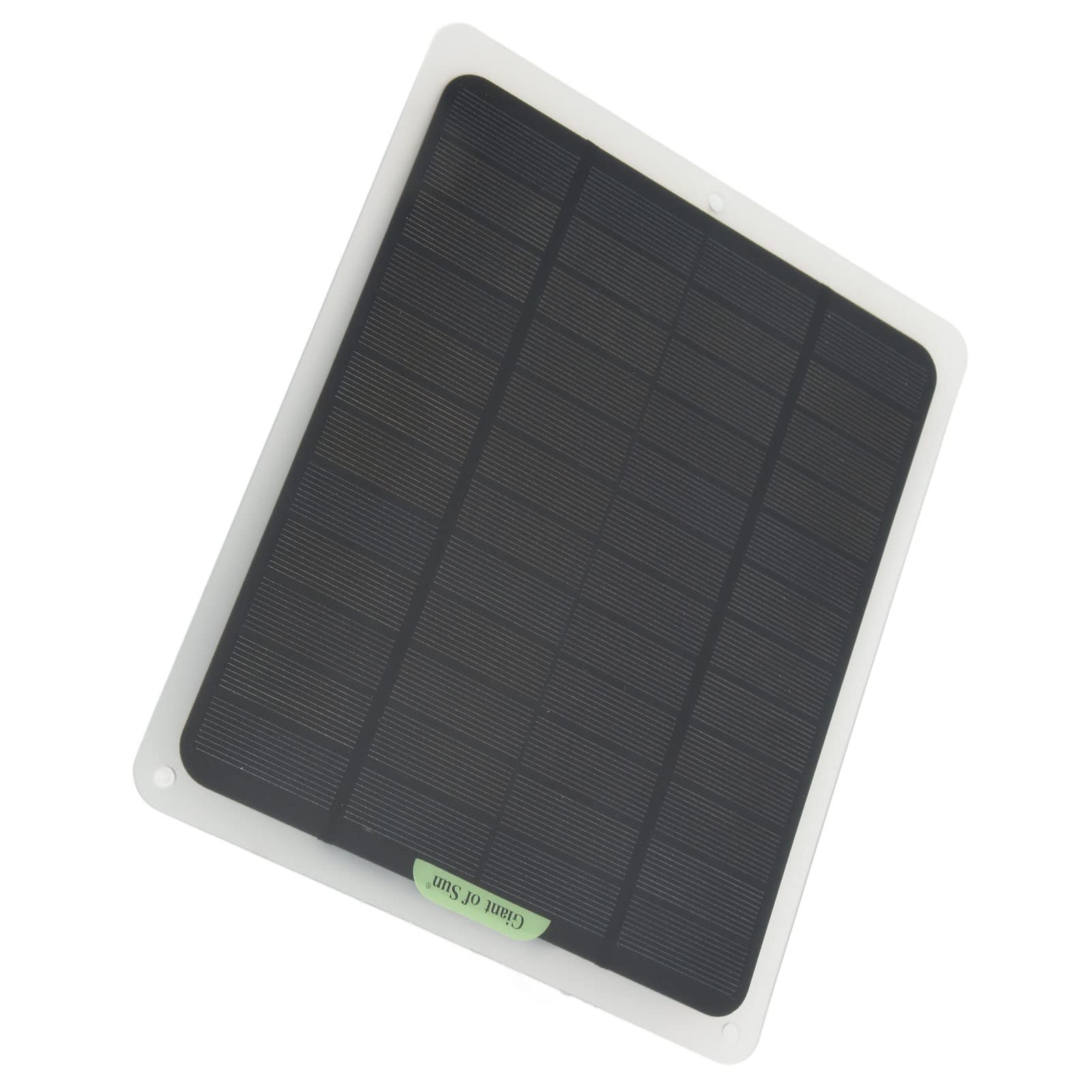 Kit de Chargeur de Batterie Voiture à Panneau Solaire Monocristallin 20W, Portable avec Double Sortie USB, Circuit sécurité intégré pour RV, Bateau, Appareils Mobiles