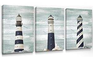Adecuado Lighthouse Wall Decor: Coastal Charm for Your Abode