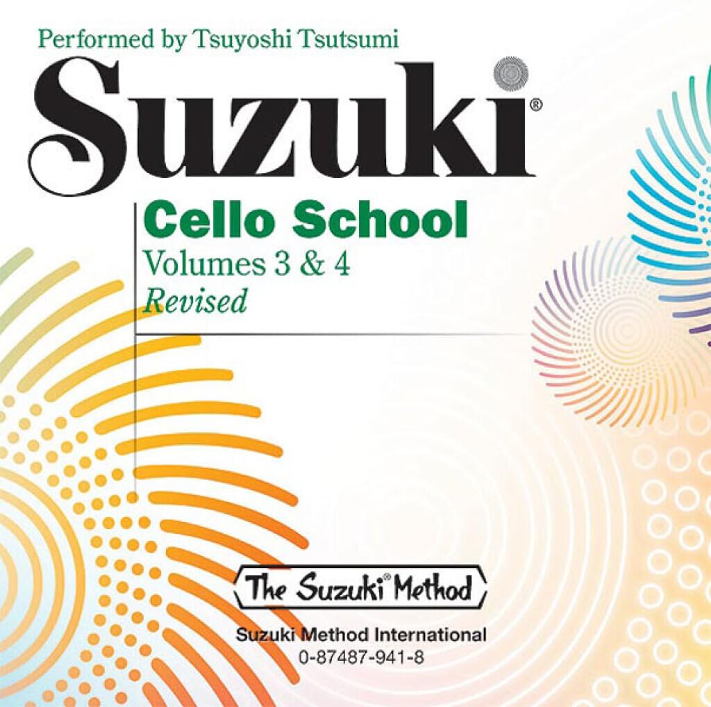Suzuki Cello School, Volumes 3&4: Performed by Tsutsumi & Leonard [Audio CD] Tsutsumi, Tsuyoshi