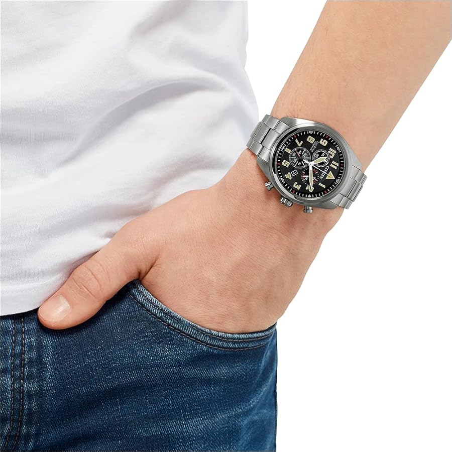 Amazon.co.jp: [Citizen] 腕時計 AT2480-81E シルバー