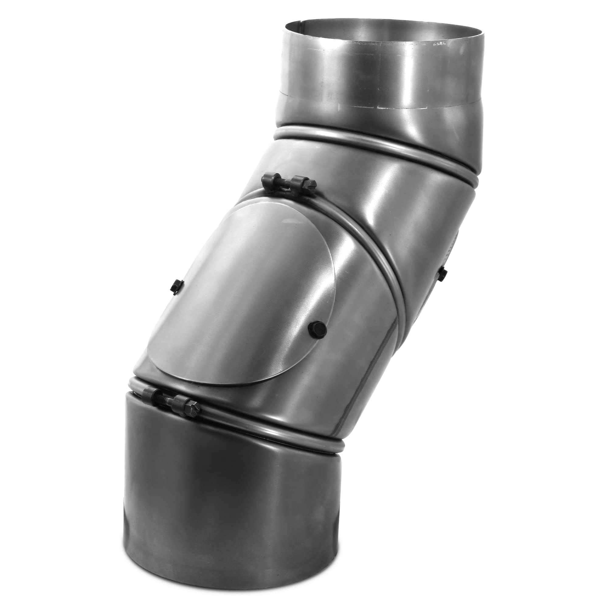 TUBO FUMO FORNO Camino, Tubo Fumo Forno In Acciaio Inox, Tubo Di - Foto 13