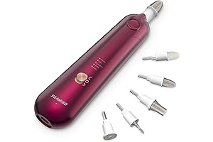 Premium Toenail Filer: Professional Cordless Manicure Pedicure Set