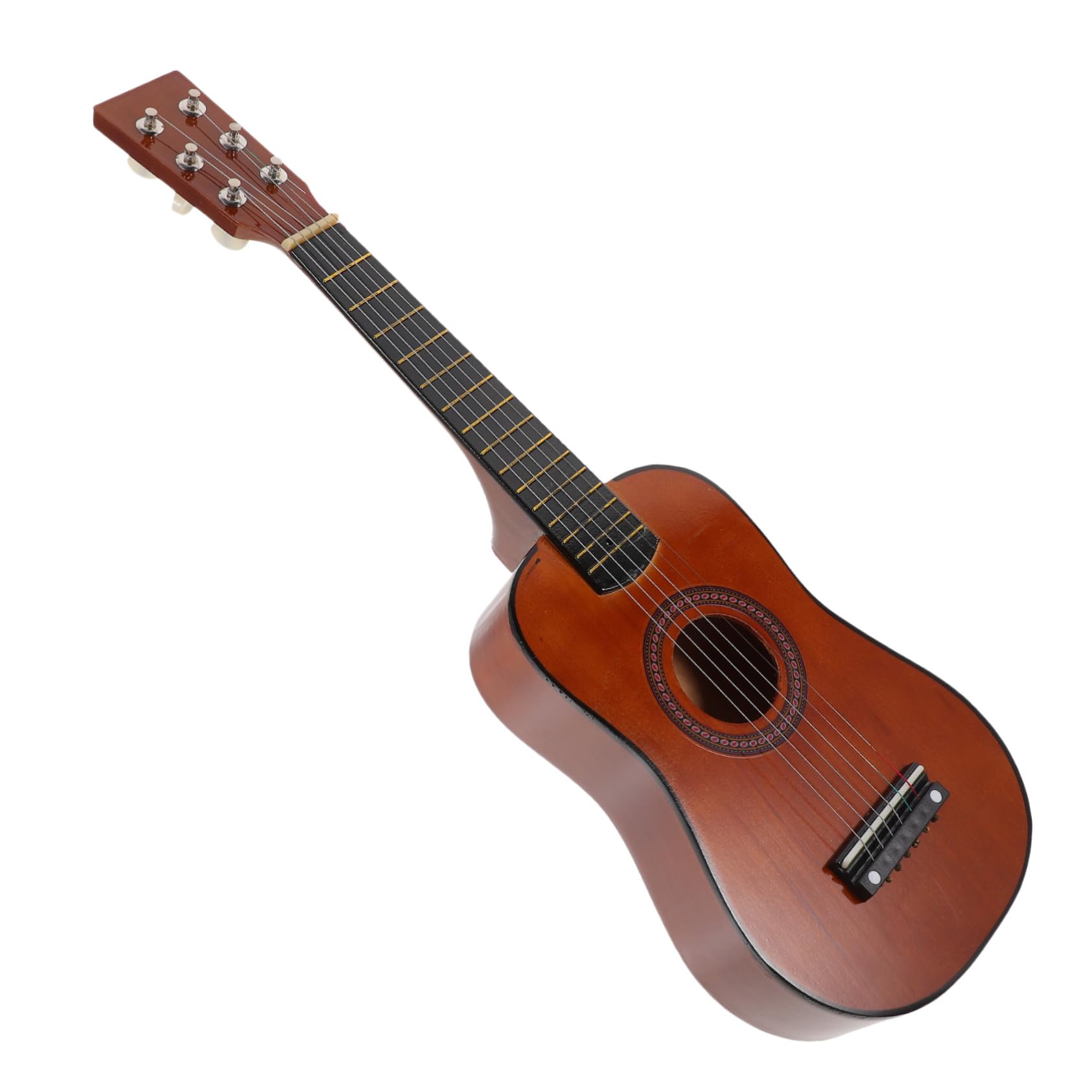 Guitarra de Juguete de Madera 23 Pulgadas Color Café para Niños