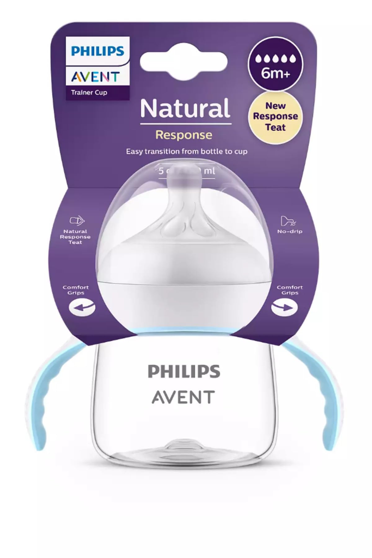 Philips Avent Natural Response Eğitici Bardak, 6+ Ay, Beyaz