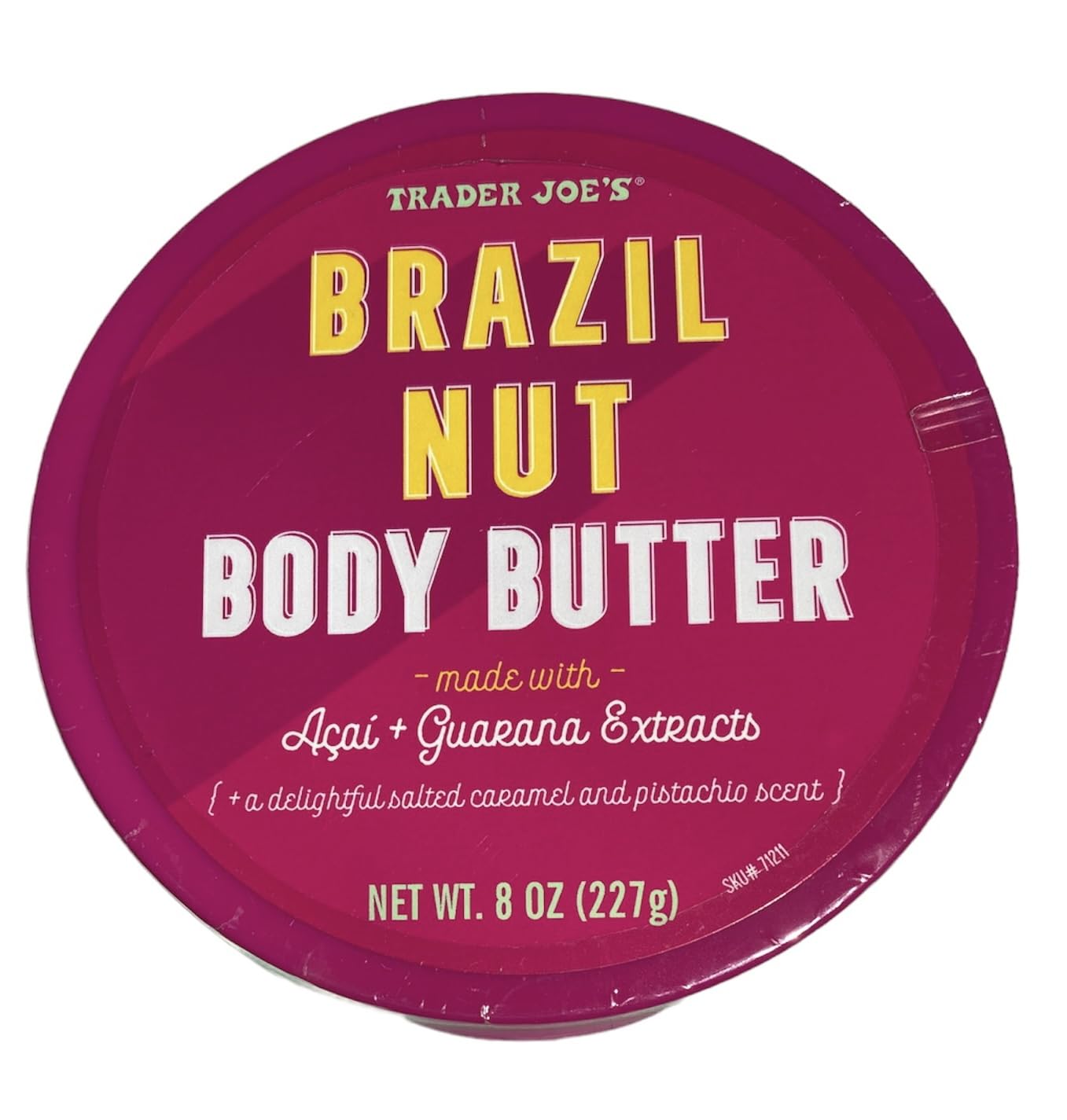 Trader Joe's Brazil Nut Body Butter Made With Acai And