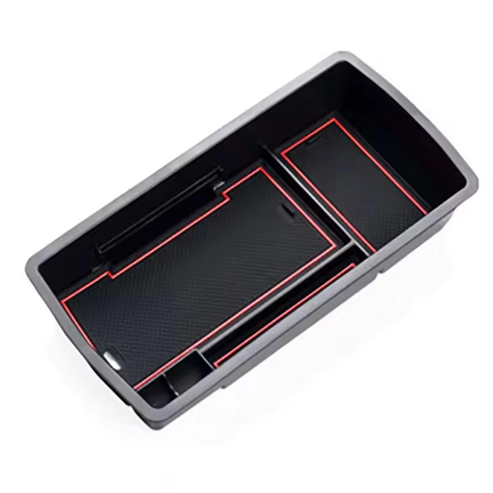 DSEQOPHH Armrest Insert Organiser Compatible With C&itroen For DS7 2017-2020 1 Pcs Armrest Box Storage Stowing Tidying Organizer Internal Styling Accessories