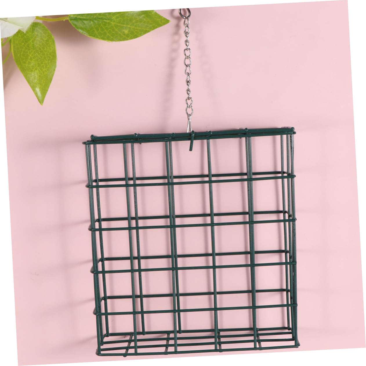 SUPVOX 4piezas Comedero para Pájaros Diseño Cuadrado para Jardines y Balcones Alimentador Práctico y Decorativo para Atraer Aves Casa