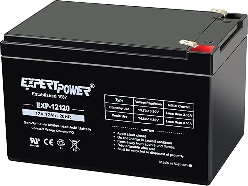 Baterías de acido de 12V selladas a plomo Expertpower 1212
