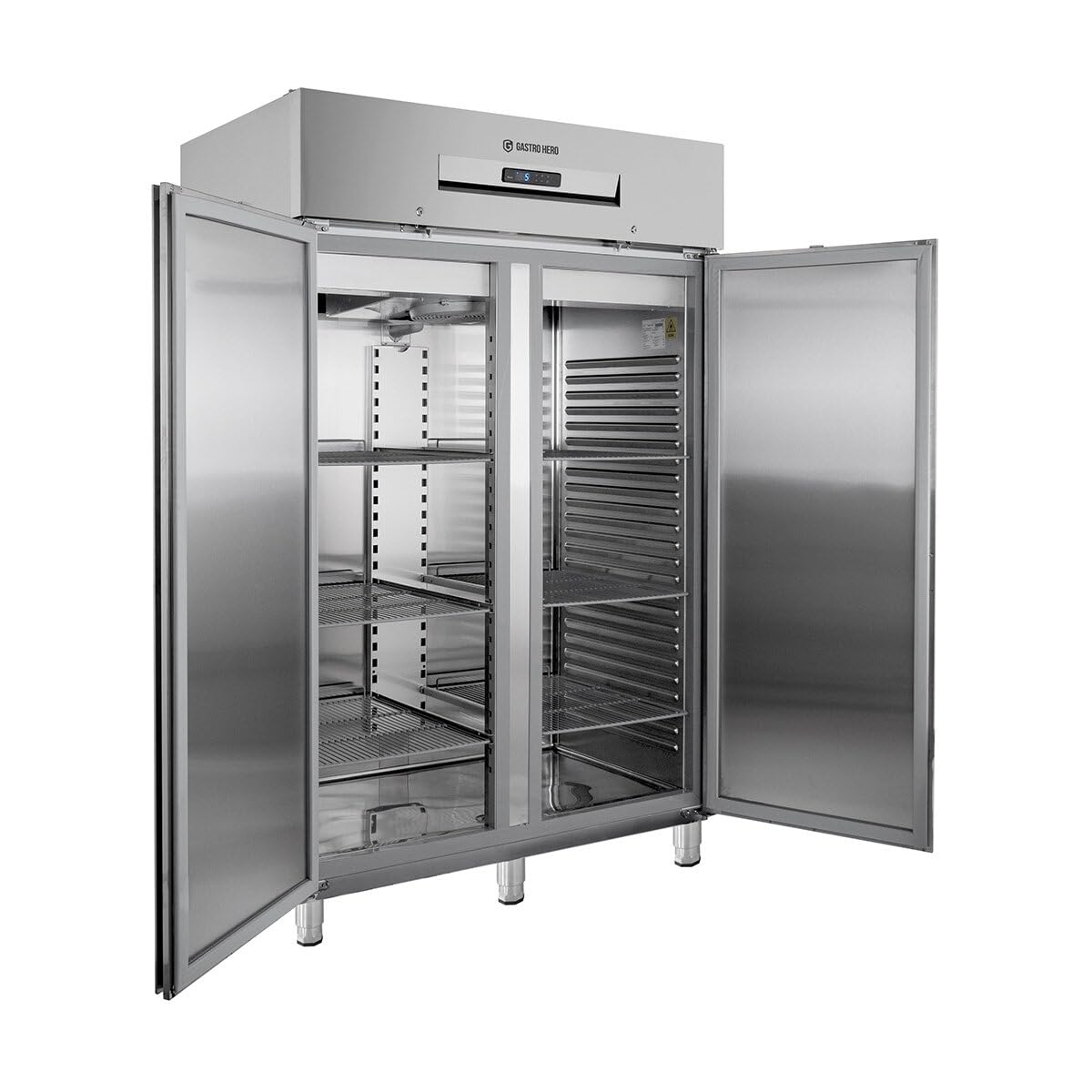 GastroHero Gastro - Frigorifero professionale 1400 GN 2/1 Superior, capacità 1168 litri, prodotto in Europa
