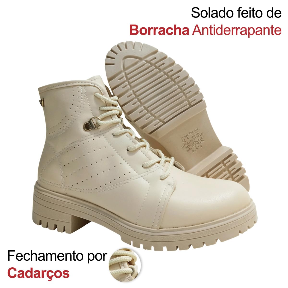 Bota Feminina Mississipi Coturno Salto Baixo Tratorada em promoção! Veja a oferta e mais achadinhos de Botas 5 Hoje é o melhor dia para comprar Bota Feminina Mississipi Coturno Salto Baixo Tratorada com aquele preço maroto! Promoção! Aproveite a oferta! 5