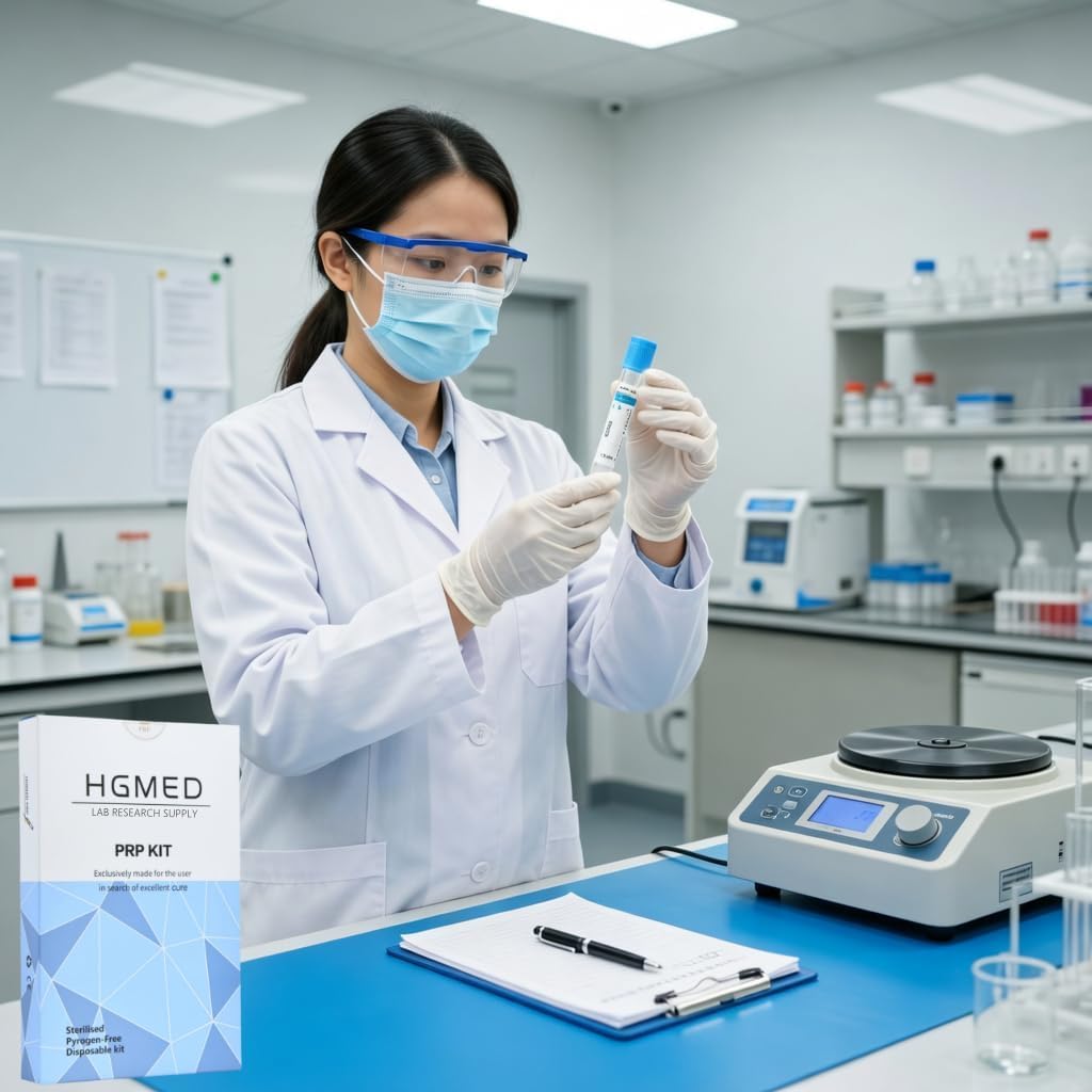 PRP Kit 2PCS 15mL Centrifuge Tubes 10 Accessories Gel Dissection Complete Kits and Easy to Use for Sealed Packaging Lab centrifugation Preparation (1)