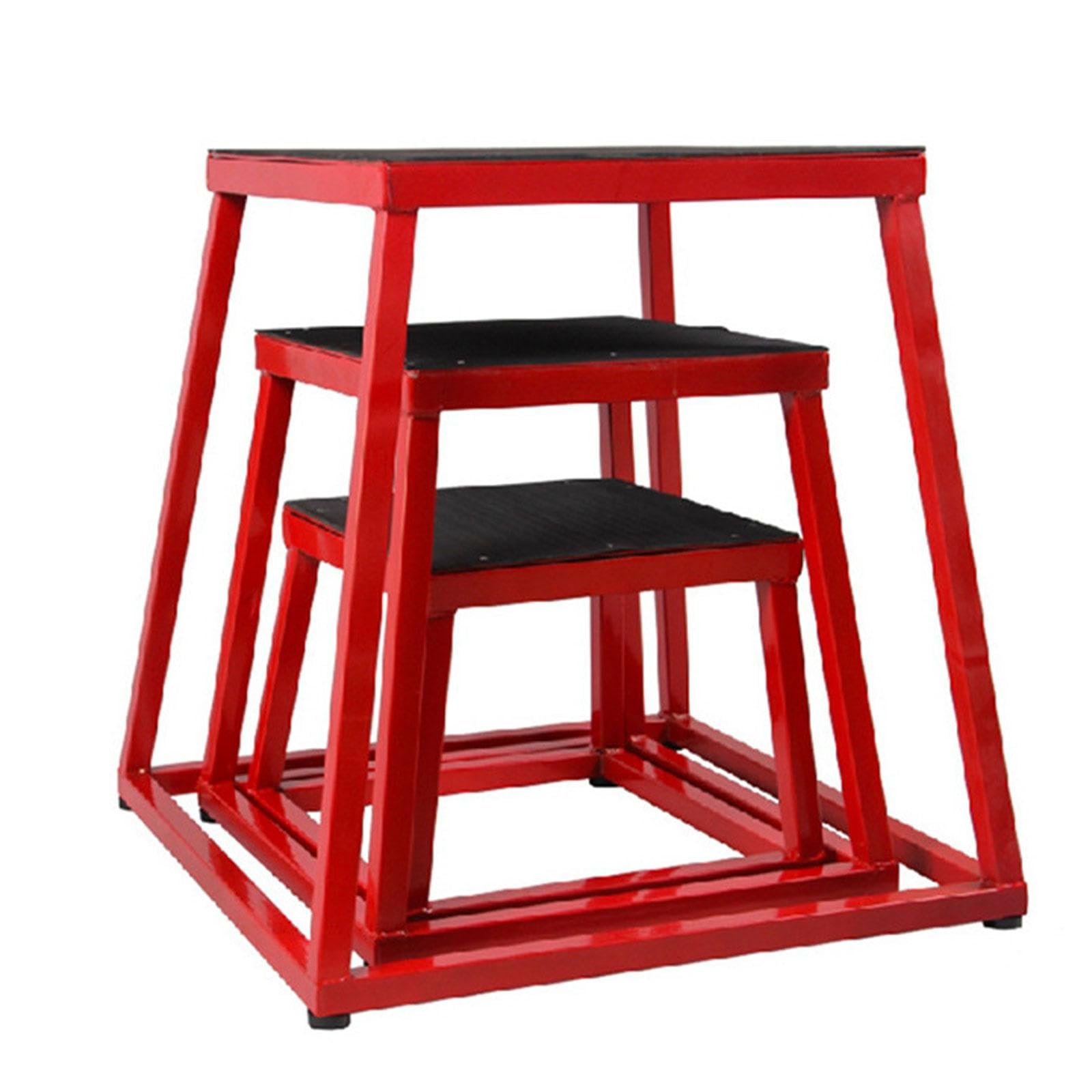 Fenteer Cajón de Salto pliométrico, Taburete de Agilidad para Saltos, Ejercicio de Fitness, cajón pliométrico para acondicionamiento físico