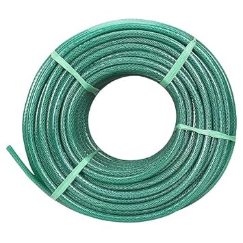 BAL PLAST PVC Garden Water Braided Pipe 1 INCH [25 MM ] by 20 Meter Pipe,PVC Braided Pipe,PVC Braided Hose Pipe, PVC Water Distribution Pipe (25MM) (100m)