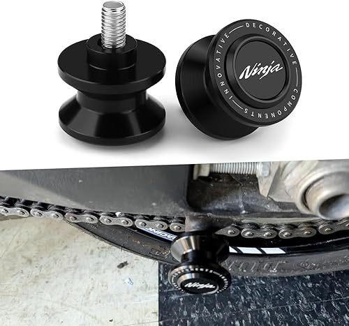 Carretes de basculante de 0.315 in para Ninja 400 650 1000SX ZX-6R ZX-10R ZX-25R 2023 2024 2025 Soporte de marco trasero NINJA 400 650 carretes