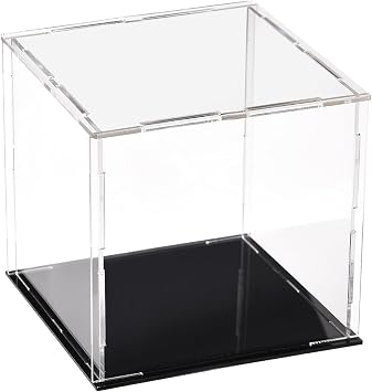 Acrylic Box Transparent Acrylic Display Case 30/40/50/60cm, Toy Models, Character, Dolls, Collections, Basketball Sports Keepsake Storage Box Size 30x30x60cm/11.8x11.8x23.6in