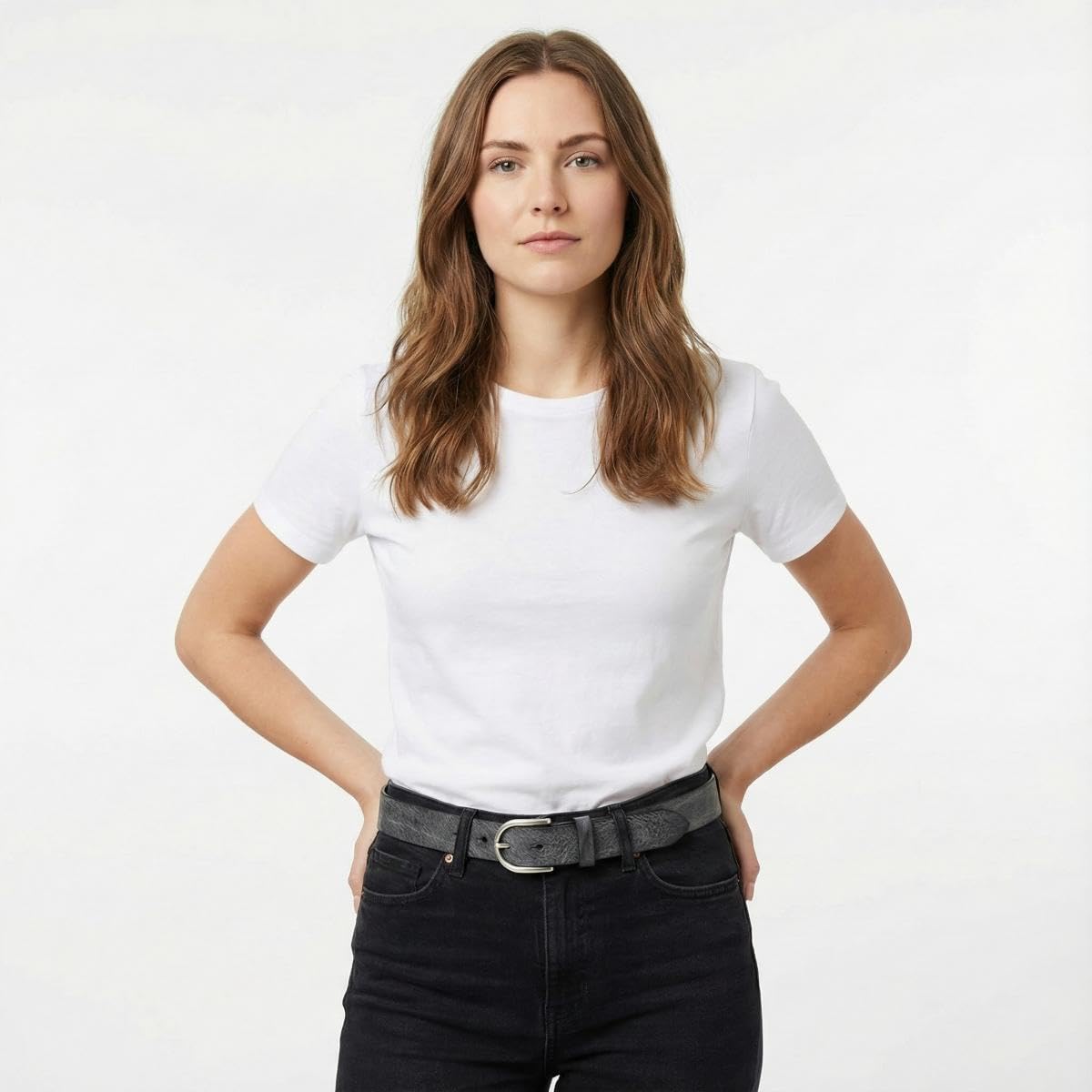 BELTINGER Damen-Gürtel aus weichem Vollrindleder Vintage-Look 3 cm | Leder-Gürtel für Damen 30mm | Schmaler Gürtel Used-Look
