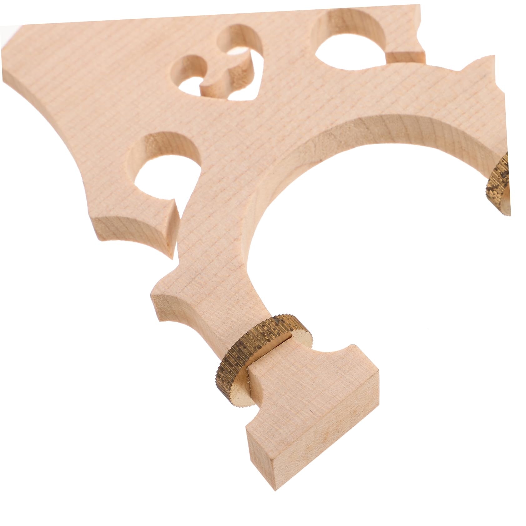 BESTonZON Chevalet de Violoncelle Réglable en Bois D'érable 3/4 Options de Pont Haut et Bas, Conçu pour Performance et Écoles