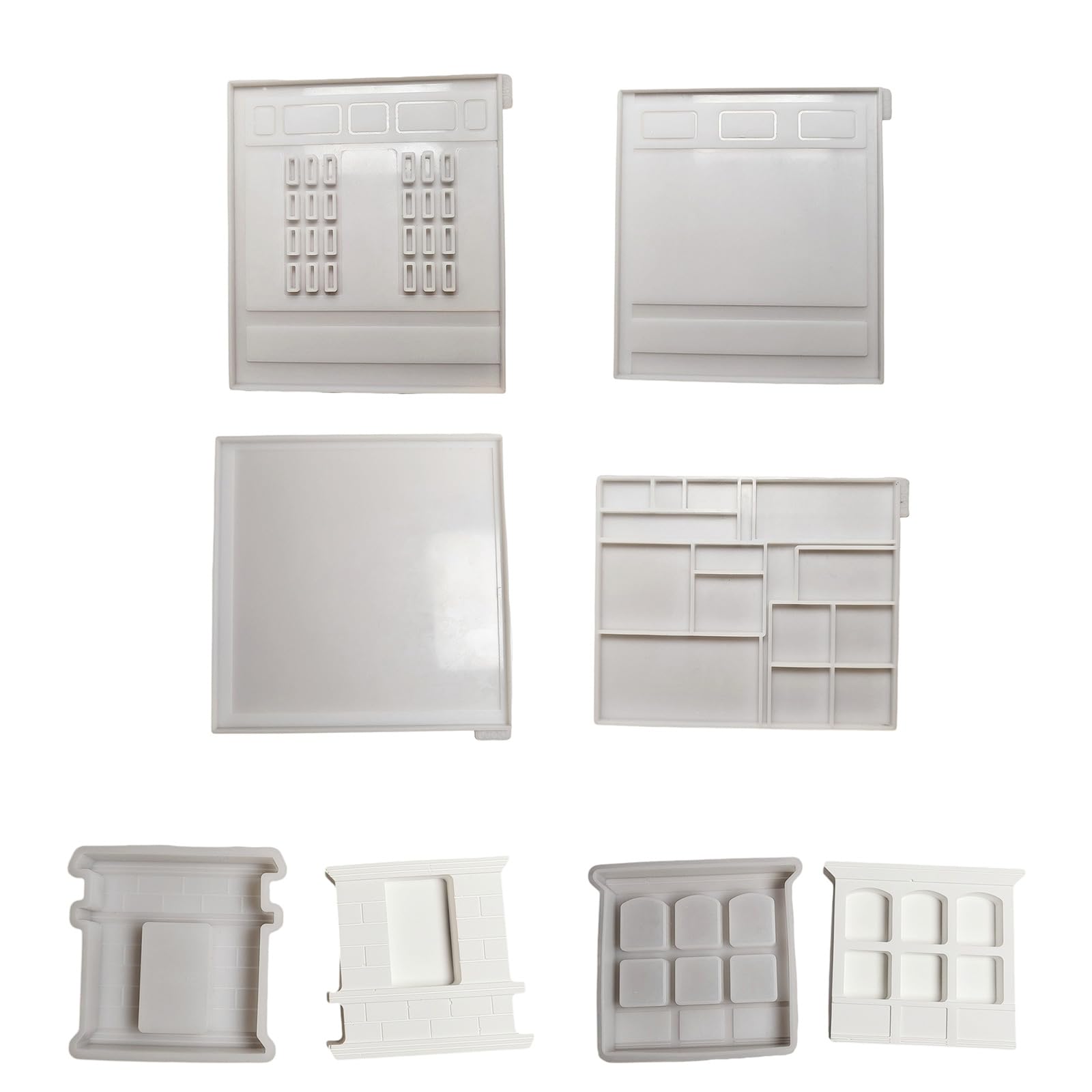 Moule flexible et robuste en résine époxy en silicone pour meubles et plats pour travaux manuels et décoration de la maison