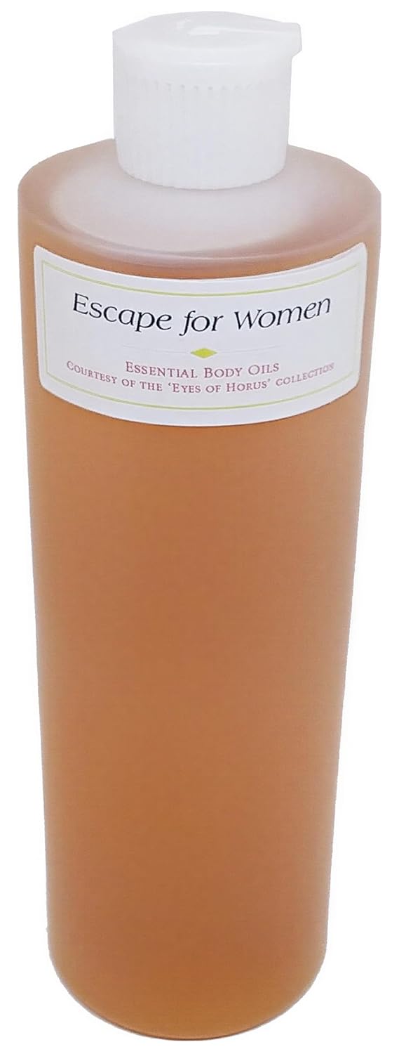 Escape - Type For Women Scented Body Oil Fragrance [Flip Cap - Gold - 16 oz.] - ID#22752