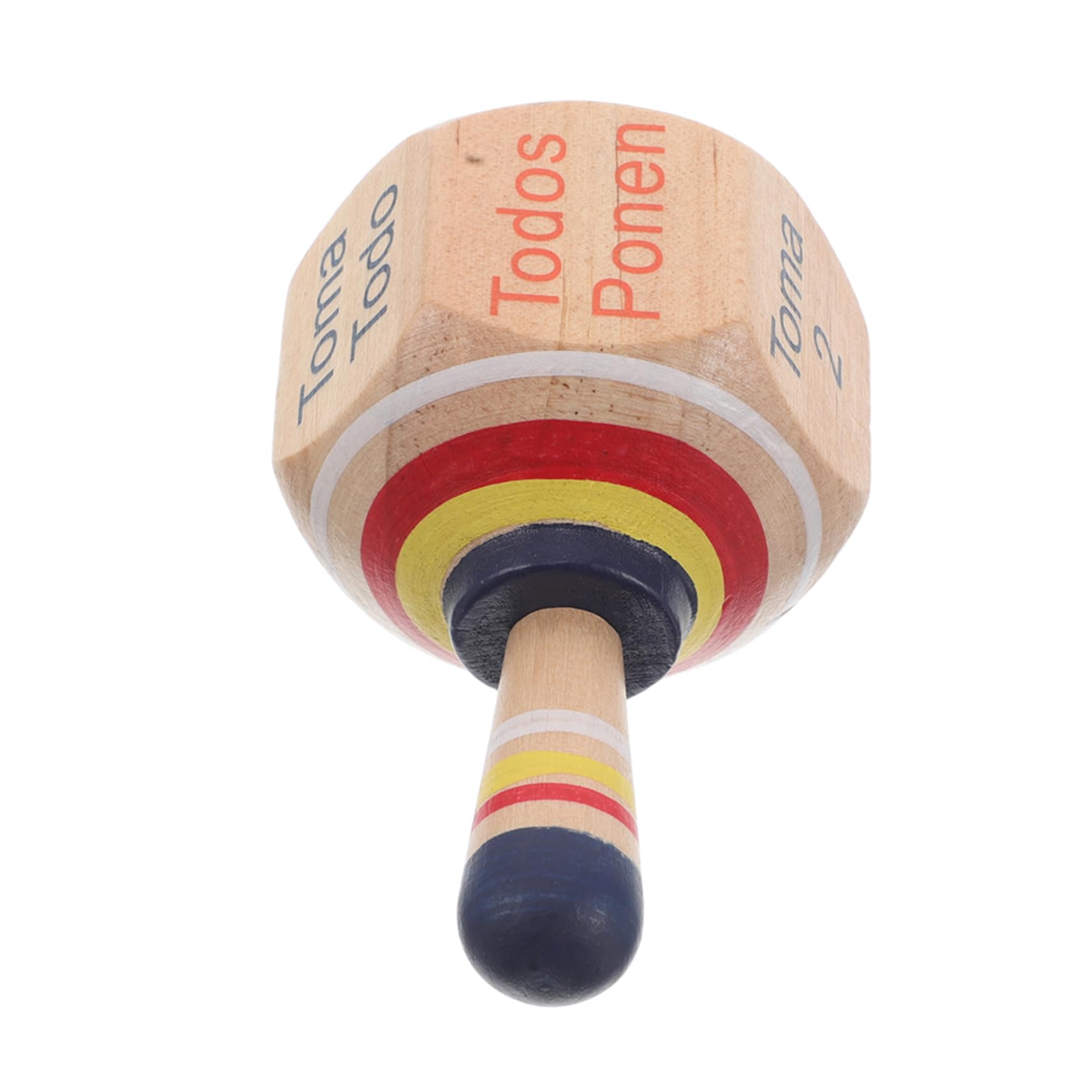 Totority Wood Craft Tops for Kids Wooden Gyro Toys Fidget for Adults Children Booster for Studying Work