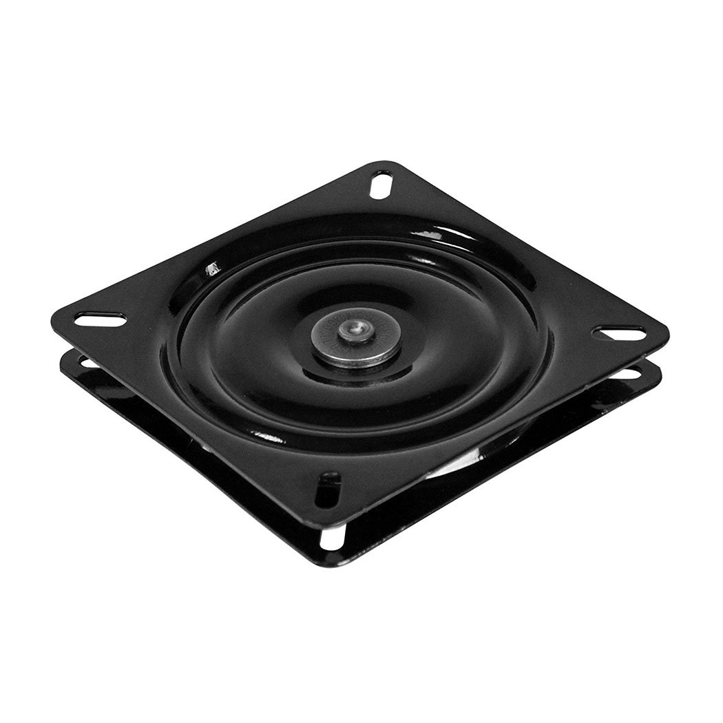 Boat Seat Swivel Base?360 Degree Rotating Flat Heavy Duty Seat Swivel Base 6.3" x 6.3" for Bar Stool, Chair, Boat or Van Pilot Seat