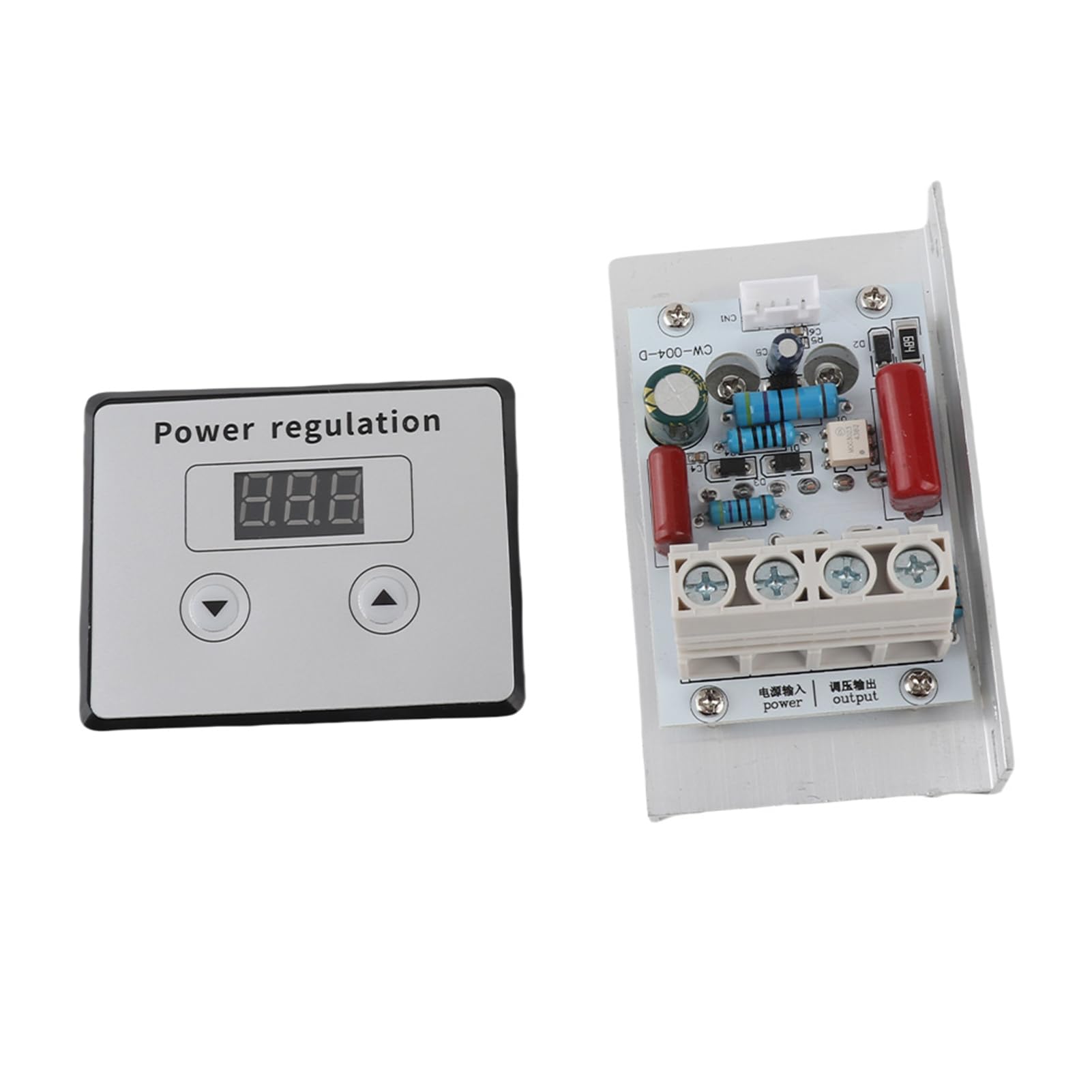 10000W Cyfrowy Regulator Napięcia SCR Regulator Regulacja Prędkości Ściemniacz Termostat AC 220V 80A Stabilizator Napięcia