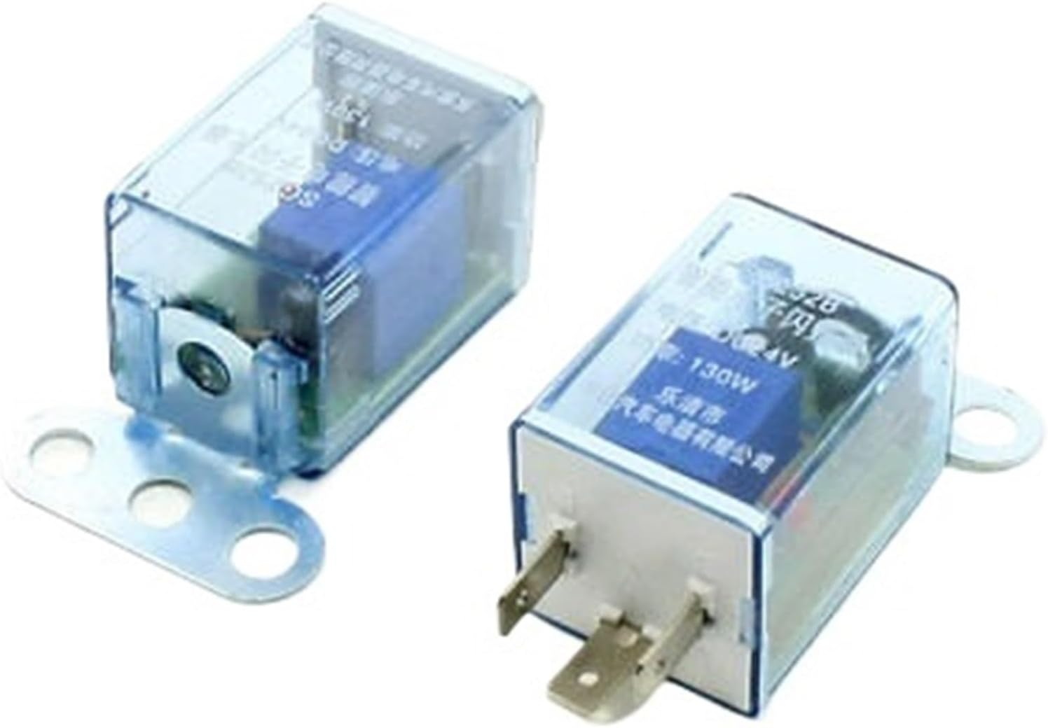 10 Pcs Replacement DC 24V LED Light Indicator Lamp 3 Terminal Car Flasher Relay