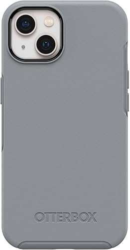 OtterBox Symmetry Series - Funda para iPhone 13 (solamente), embalaje no minorista, color gris resiliencia